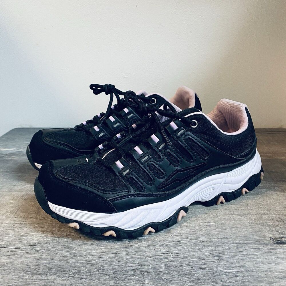 Avia Women Shoes ,Athletic Size 9 Black/Pink Walking Jogging Casual  WM120ES035